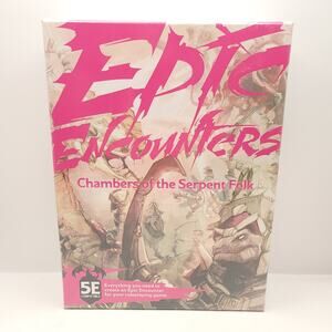 Epic Encounter Chamber of the Serpent Folk Steamforged Games Table Game Figure